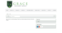 Desktop Screenshot of gracetax.prevueaps.com