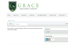 Tablet Screenshot of gracetax.prevueaps.com